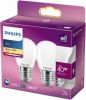 Philips Led Lamp Set 2 Stuks Classic Lustre 827 P45 Fr E27 Fitting 4.3w Warm Wit 2700k Vervangt 40w online kopen